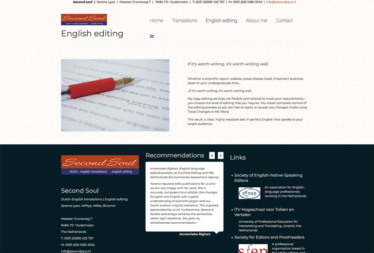 website Second Soul
