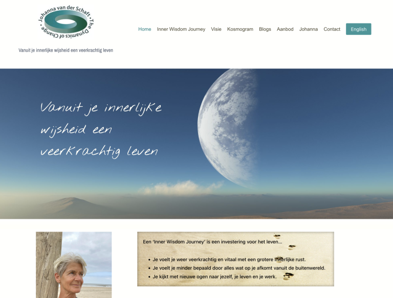 Een website vol wijsheid van Johanna van der Schaft!